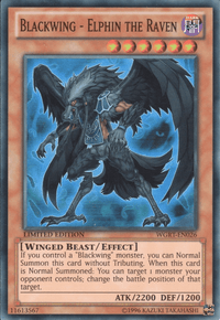 Blackwing - Elphin the Raven [WGRT-EN026] Super Rare - POKÉ JEUX