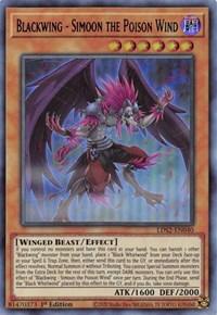 Blackwing - Simoon the Poison Wind (Blue) [LDS2-EN040] Ultra Rare - POKÉ JEUX