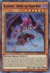 Blackwing - Simoon the Poison Wind (Purple) [LDS2-EN040] Ultra Rare - POKÉ JEUX