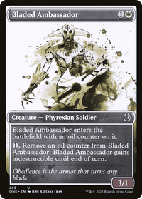 Bladed Ambassador (Showcase Ichor) [Phyrexia: All Will Be One] - POKÉ JEUX