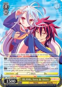 BLANK, Sora & Shiro (NGL/S58-E001 RR) [No Game No Life] - POKÉ JEUX