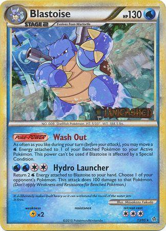 Blastoise (13/95) (Prerelease Promo) [HeartGold & SoulSilver: Black Star Promos] - POKÉ JEUX