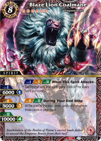 Blaze Lion Coalmane (BSS03-006) [Aquatic Invaders] - POKÉ JEUX