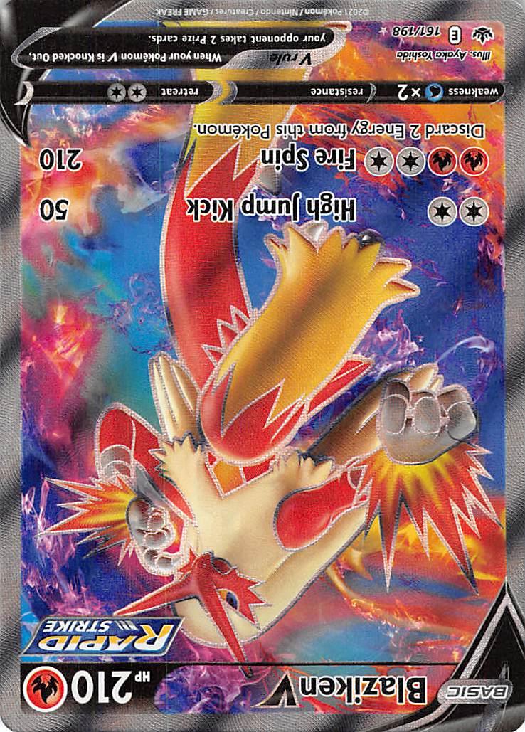 Blaziken V (161/198) [Sword & Shield: Chilling Reign] - POKÉ JEUX