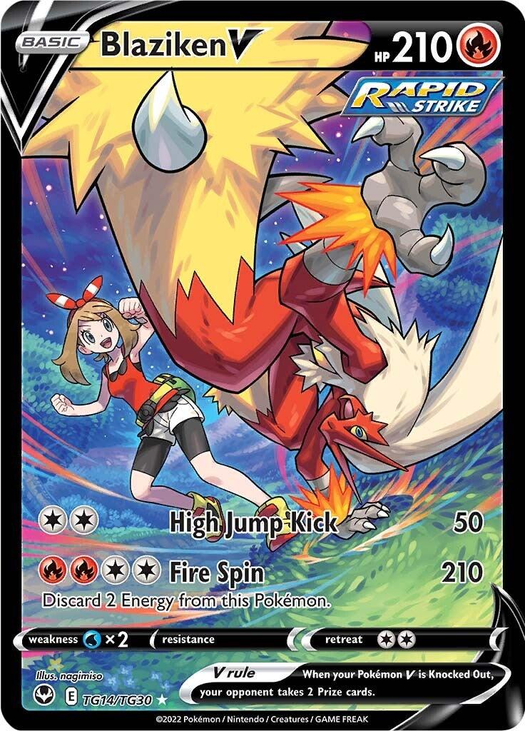 Blaziken V (TG14/TG30) [Sword & Shield: Silver Tempest] - POKÉ JEUX