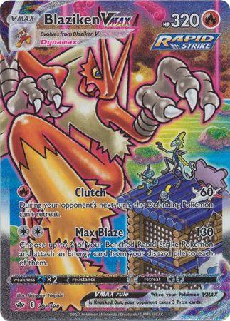 Blaziken VMAX (201/198) [Sword & Shield: Chilling Reign] - POKÉ JEUX