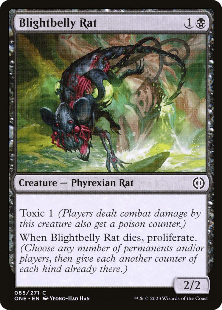 Blightbelly Rat [Phyrexia: All Will Be One] - POKÉ JEUX