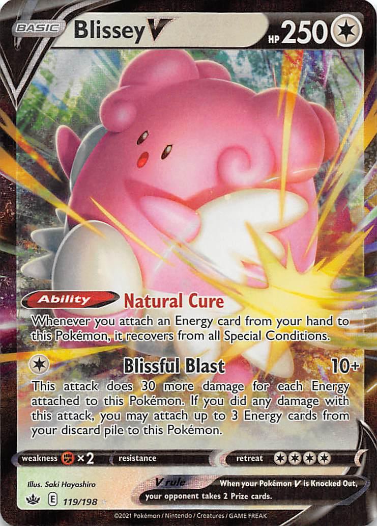 Blissey V (119/198) [Sword & Shield: Chilling Reign] - POKÉ JEUX