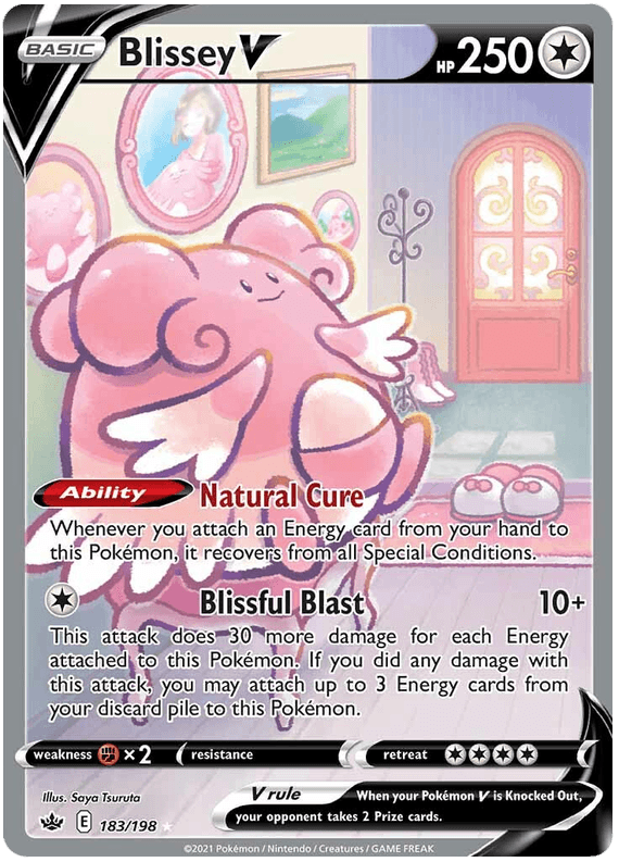 Blissey V (183/198) [Sword & Shield: Chilling Reign] - POKÉ JEUX