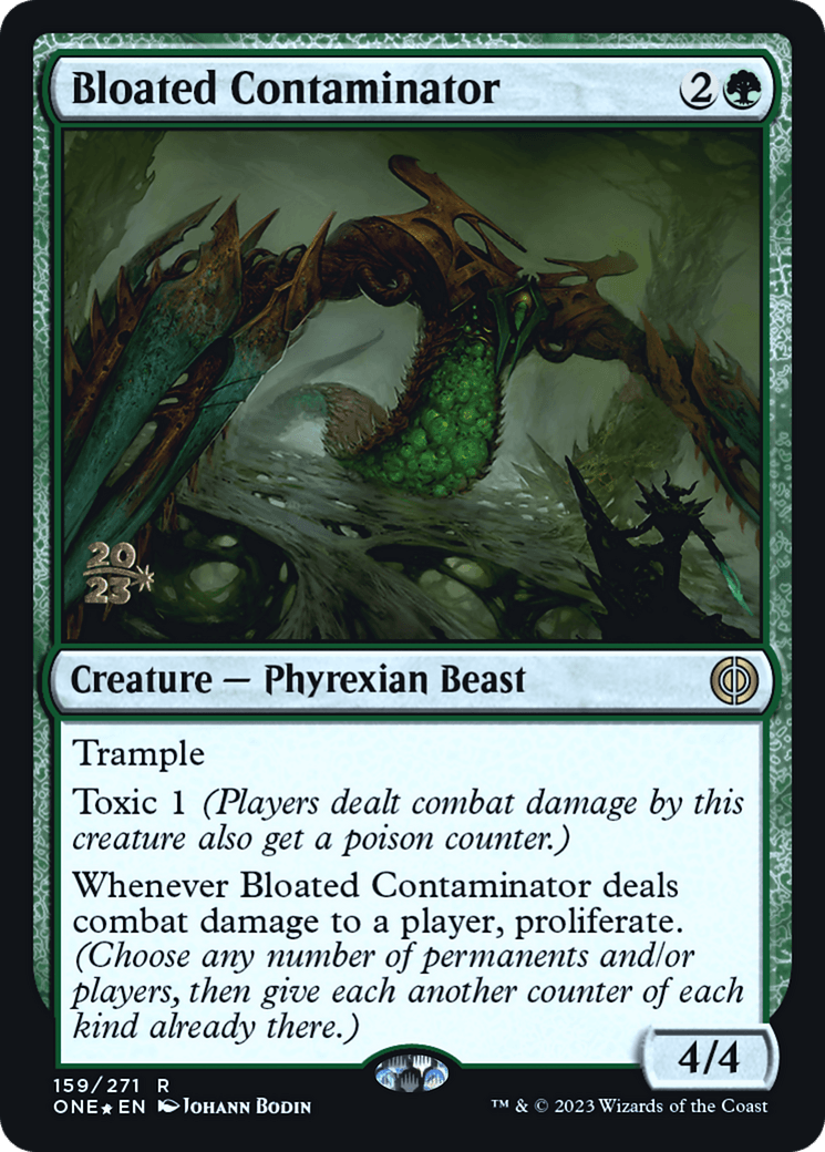 Bloated Contaminator [Phyrexia: All Will Be One Prerelease Promos] - POKÉ JEUX
