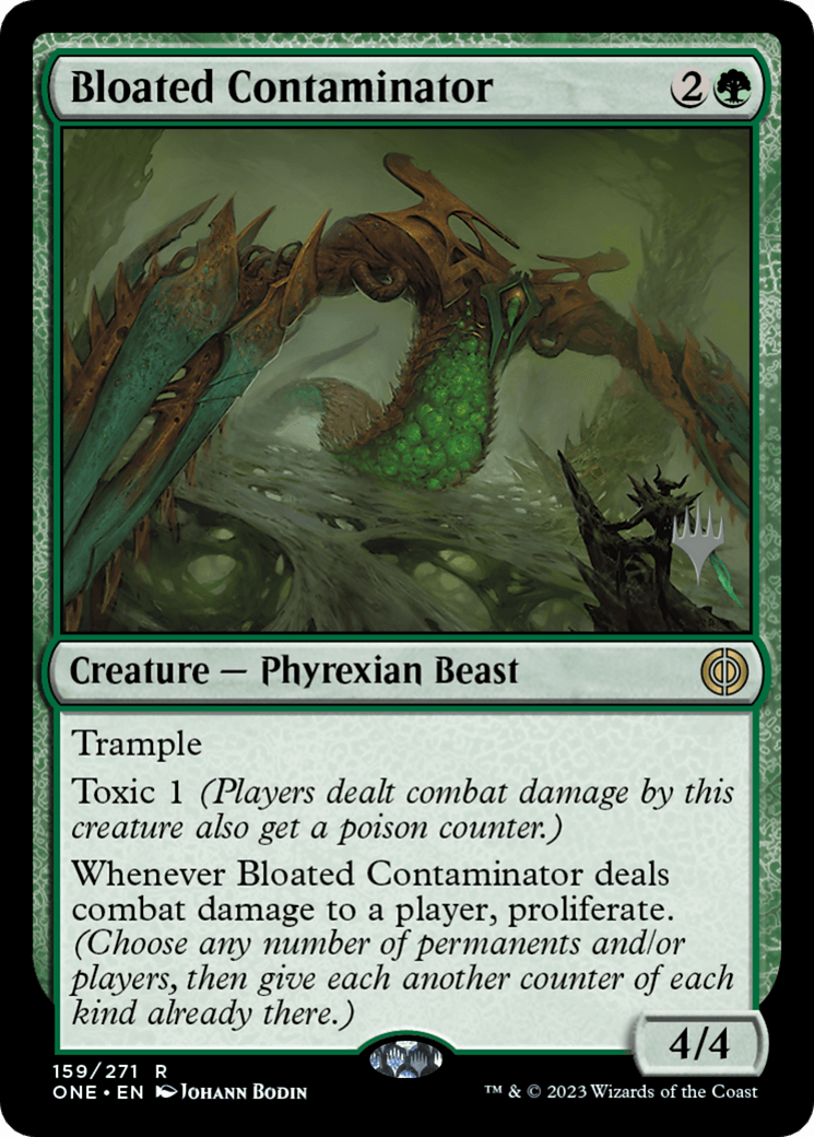 Bloated Contaminator (Promo Pack) [Phyrexia: All Will Be One Promos] - POKÉ JEUX