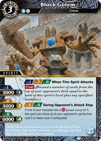 Block Golem (BSS03-090) [Aquatic Invaders] - POKÉ JEUX