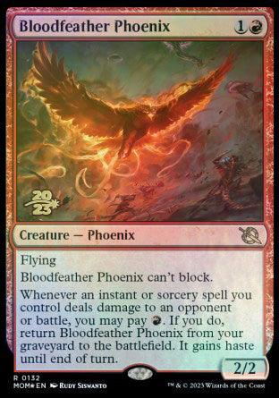 Bloodfeather Phoenix [March of the Machine Prerelease Promos] - POKÉ JEUX