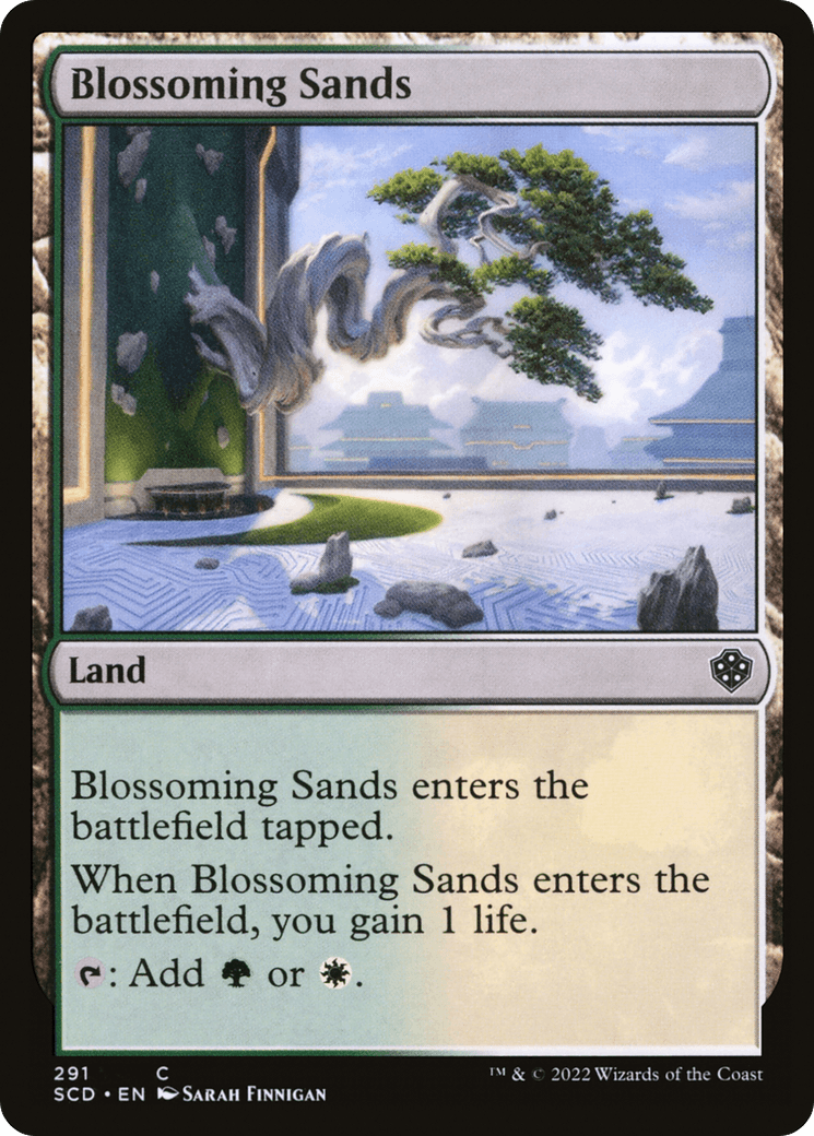 Blossoming Sands [Starter Commander Decks] - POKÉ JEUX