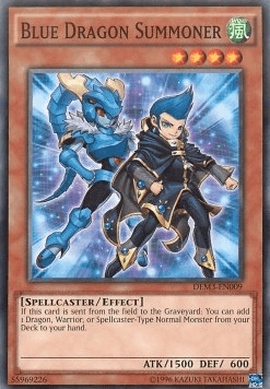 Blue Dragon Summoner [DEM3-EN009] Common - POKÉ JEUX