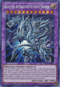 Blue-Eyes Alternative Ultimate Dragon [TN19-EN001] Prismatic Secret Rare - POKÉ JEUX