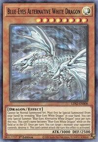 Blue-Eyes Alternative White Dragon (Green) [LDS2-EN008] Ultra Rare - POKÉ JEUX