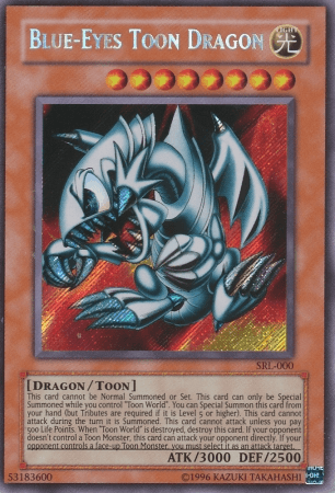 Blue-Eyes Toon Dragon [SRL-000] Secret Rare - POKÉ JEUX