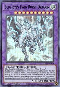 Blue-Eyes Twin Burst Dragon (Blue) [LDS2-EN019] Ultra Rare - POKÉ JEUX