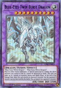 Blue-Eyes Twin Burst Dragon (Green) [LDS2-EN019] Ultra Rare - POKÉ JEUX