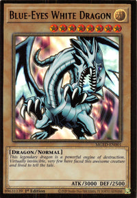 Blue-Eyes White Dragon (Alternate Art) [MGED-EN001] Gold Rare - POKÉ JEUX