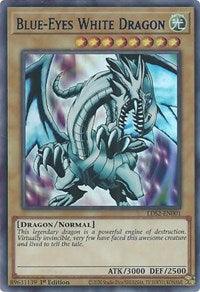 Blue-Eyes White Dragon (Blue) [LDS2-EN001] Ultra Rare - POKÉ JEUX