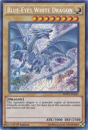 Blue-Eyes White Dragon [MVP1-ENS55] Secret Rare - POKÉ JEUX