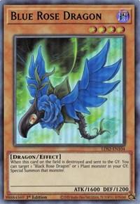 Blue Rose Dragon (Blue) [LDS2-EN104] Ultra Rare - POKÉ JEUX