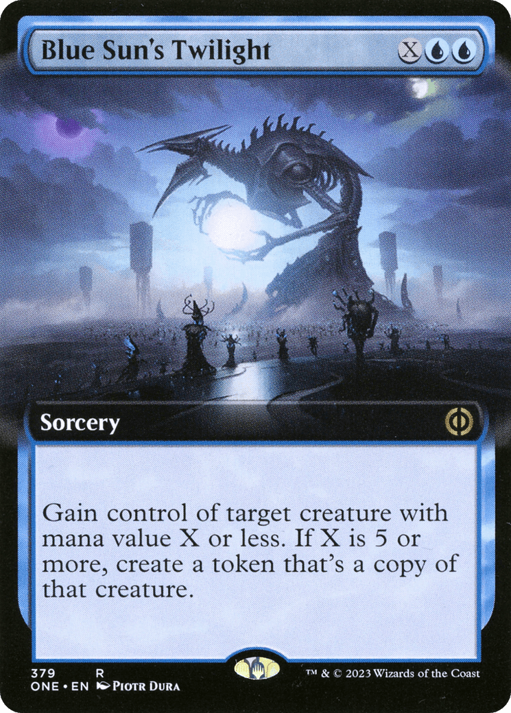 Blue Sun's Twilight (Extended Art) [Phyrexia: All Will Be One] - POKÉ JEUX