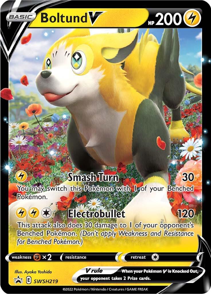 Boltund V (SWSH219) (Jumbo Card) [Sword & Shield: Black Star Promos] - POKÉ JEUX