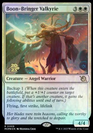 Boon-Bringer Valkyrie [March of the Machine Prerelease Promos] - POKÉ JEUX