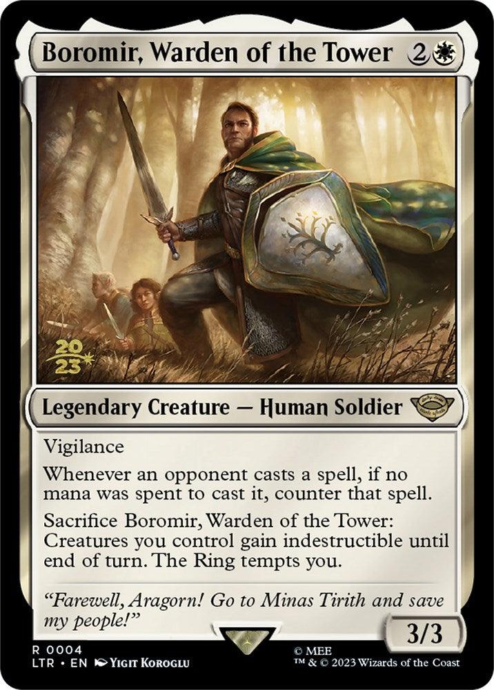 Boromir, Warden of the Tower [The Lord of the Rings: Tales of Middle-Earth Prerelease Promos] - POKÉ JEUX