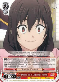 "Breaking Out in Cold Sweat" Yunyun (KS/W76-E044 U) [KonoSuba The Movie: Legend of Crimson] - POKÉ JEUX