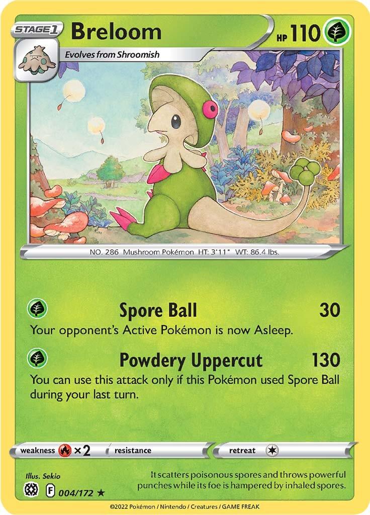 Breloom (004/172) [Sword & Shield: Brilliant Stars] - POKÉ JEUX