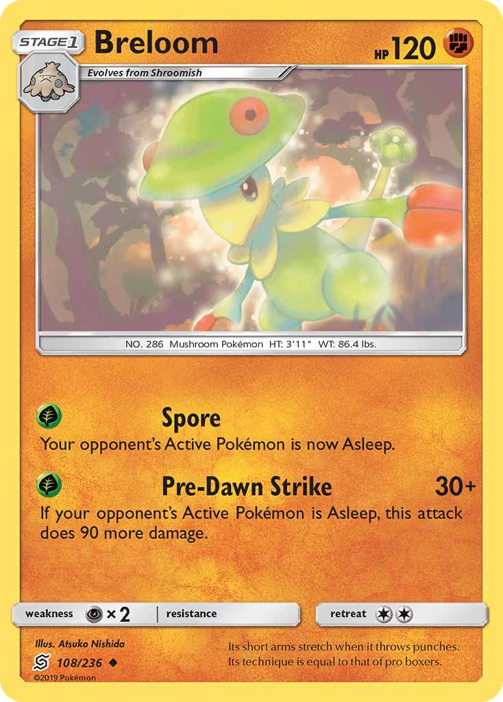 Breloom (108/236) [Sun & Moon: Unified Minds] - POKÉ JEUX