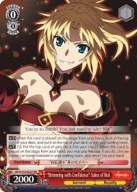 "Brimming with Confidence" Saber of Red (APO/S53-E027 RR) [Fate/Apocrypha] - POKÉ JEUX