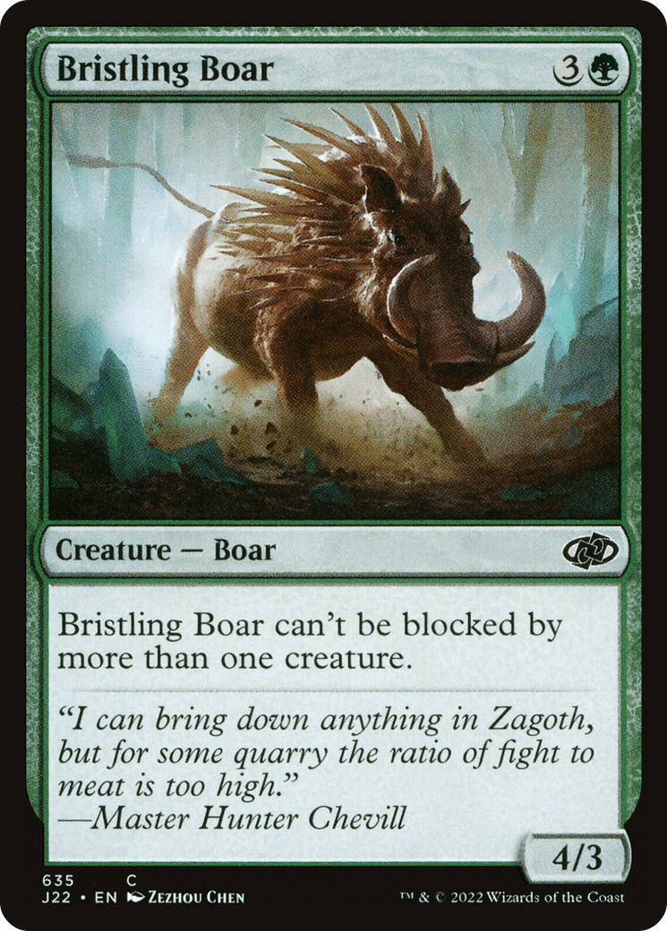 Bristling Boar [Jumpstart 2022] - POKÉ JEUX