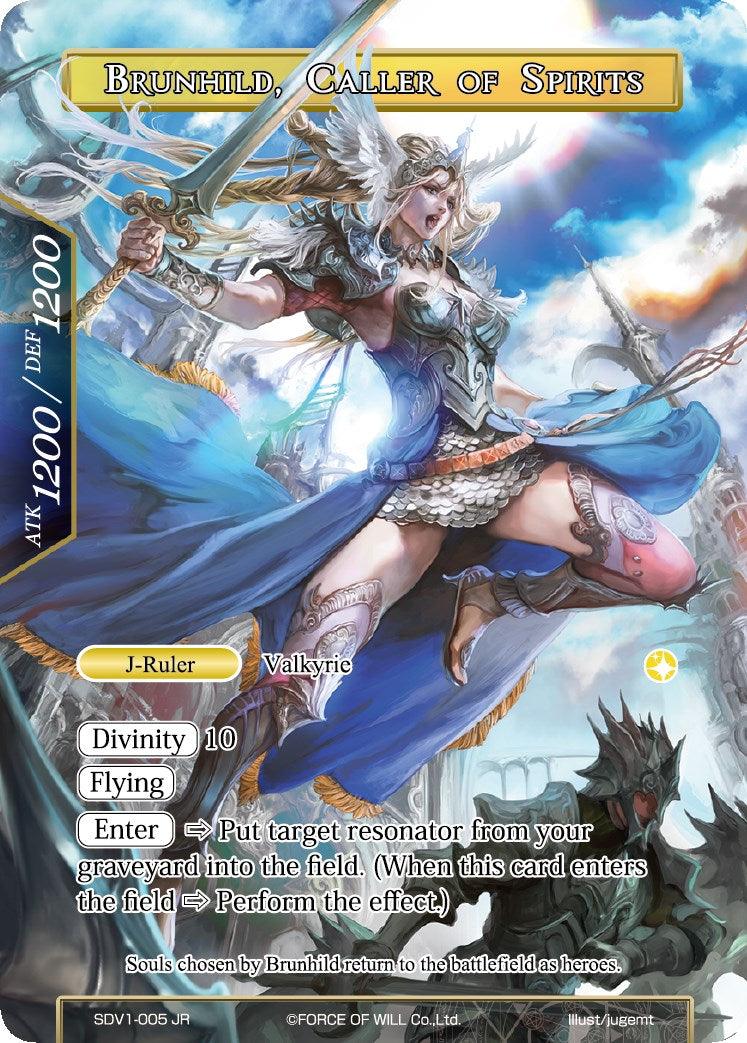 Brunhild // Brunhild, Caller of Spirits (SDV1-005/JR) [Starter Deck: Valhalla Cluster] - POKÉ JEUX