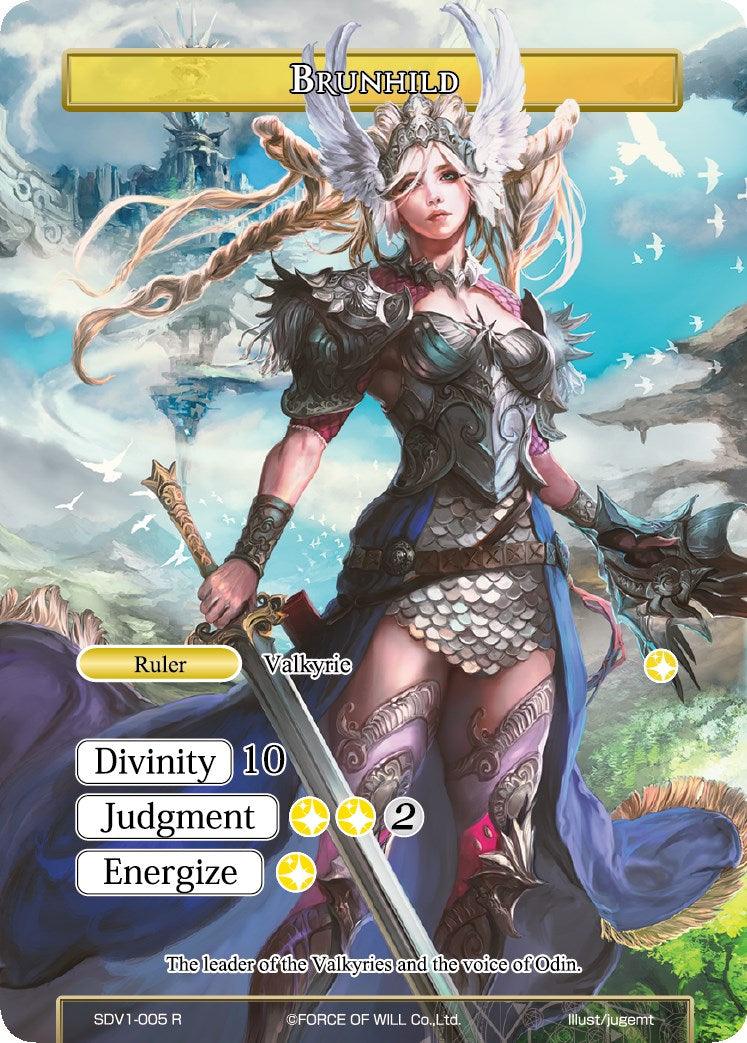 Brunhild // Brunhild, Caller of Spirits (SDV1-005/JR) [Starter Deck: Valhalla Cluster] - POKÉ JEUX