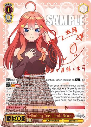 Budding Trust, Itsuki Nakano (5HY/W90-E050SSP SSP) [The Quintessential Quintuplets 2] - POKÉ JEUX