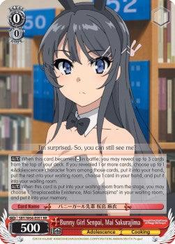 Bunny Girl Senpai, Mai Sakurajima (SBY/W64-E051 RR) [Rascal Does Not Dream of Bunny Girl Senpai] - POKÉ JEUX