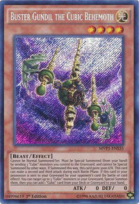 Buster Gundil the Cubic Behemoth [MVP1-ENS35] Secret Rare - POKÉ JEUX