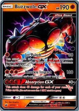 Buzzwole GX (57/111) (Buzzroc - Naohito Inoue) [World Championships 2018] - POKÉ JEUX