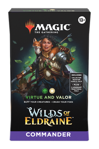 Magic The Gathering: Wilds of Eldraine - Virtue and Valor Commander Deck