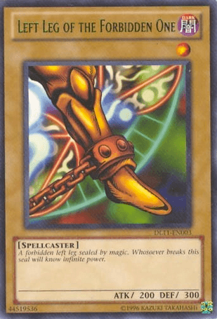 Left Leg of the Forbidden One (Green) [DL11-EN003] Rare - POKÉ JEUX