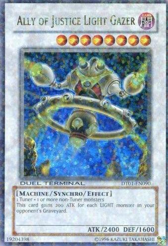 Ally of Justice Light Gazer [DT01-EN090] Ultra Rare - POKÉ JEUX