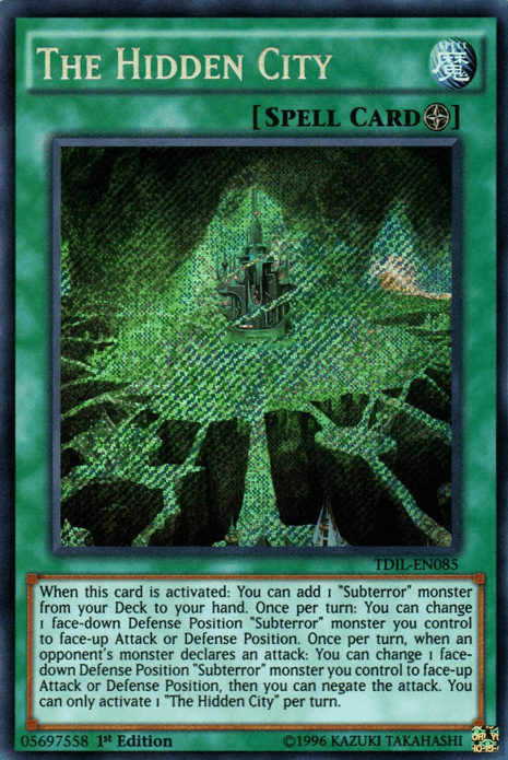 The Hidden City [TDIL-EN085] Secret Rare - POKÉ JEUX