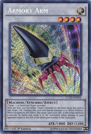 Armory Arm [LC5D-EN034] Secret Rare - POKÉ JEUX