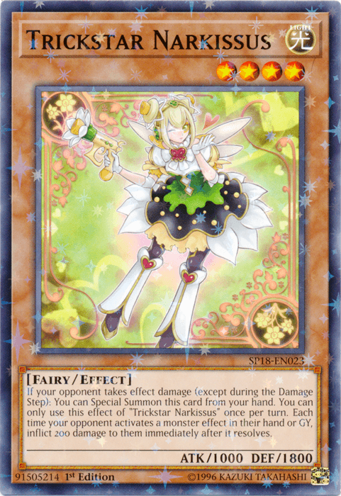 Trickstar Narkissus [SP18-EN023] Starfoil Rare - POKÉ JEUX