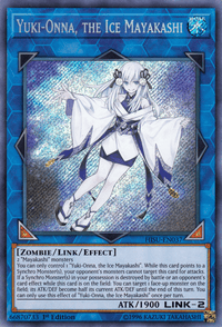 Yuki-Onna, the Ice Mayakashi [HISU-EN037] Secret Rare - POKÉ JEUX